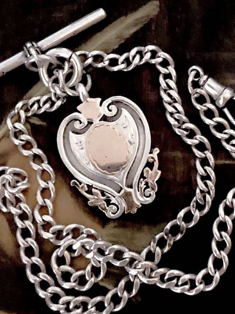  Британия античный rose Gold fob карманные часы двойной Alba -to цепь оригинальный серебряный 33.4g/R.GOLD колье George 5. балка min жевательная резинка 1925 год 