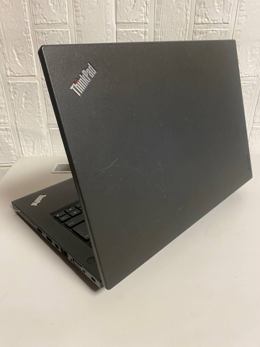 送料無料 Lenovo ThinkPad L470 第7世代Core-i3 7100U 2.4Ghz(仮想クアッドコア)/メモリ4GB/SSD256GB/Wi-Fi(無線LAN内蔵)/Win11Pro64Bit_画像3