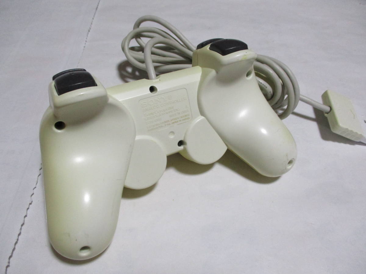PS2　デュアルショック2　コントローラー　ホワイト　激安！！！_画像4