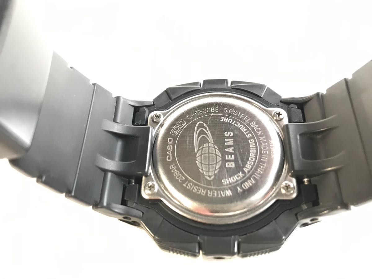 G-SHOCK BEAMS ビームス コラボ タフソーラー 中古 ブラック 黒 CASIO カシオ 腕時計 30周年記念 30th