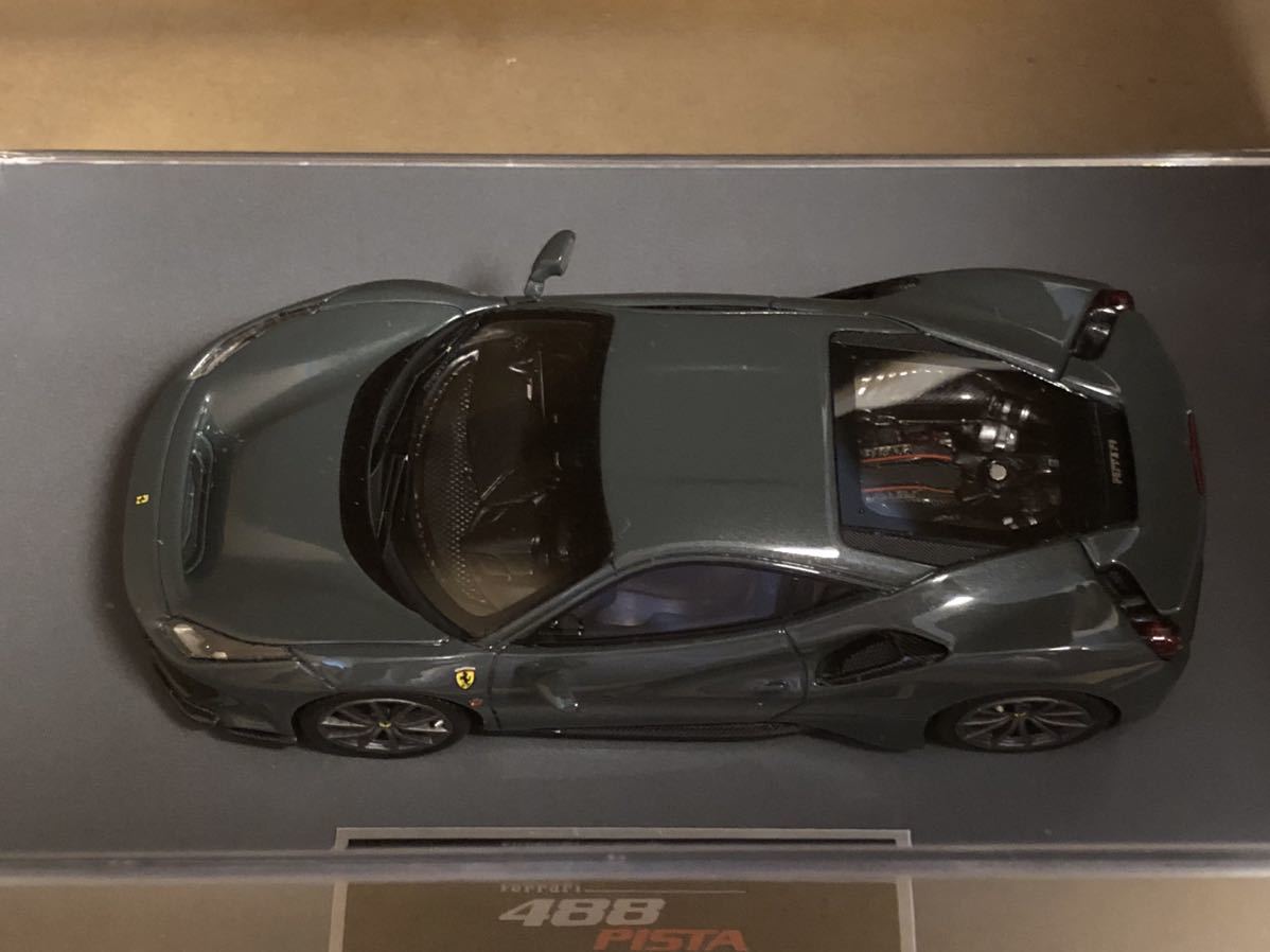 BBR 1/43 フェラーリ 488 ピスタ グレー 1/43 ノベルティ 1/43 Ferrari 488 Pista Grigio_画像10