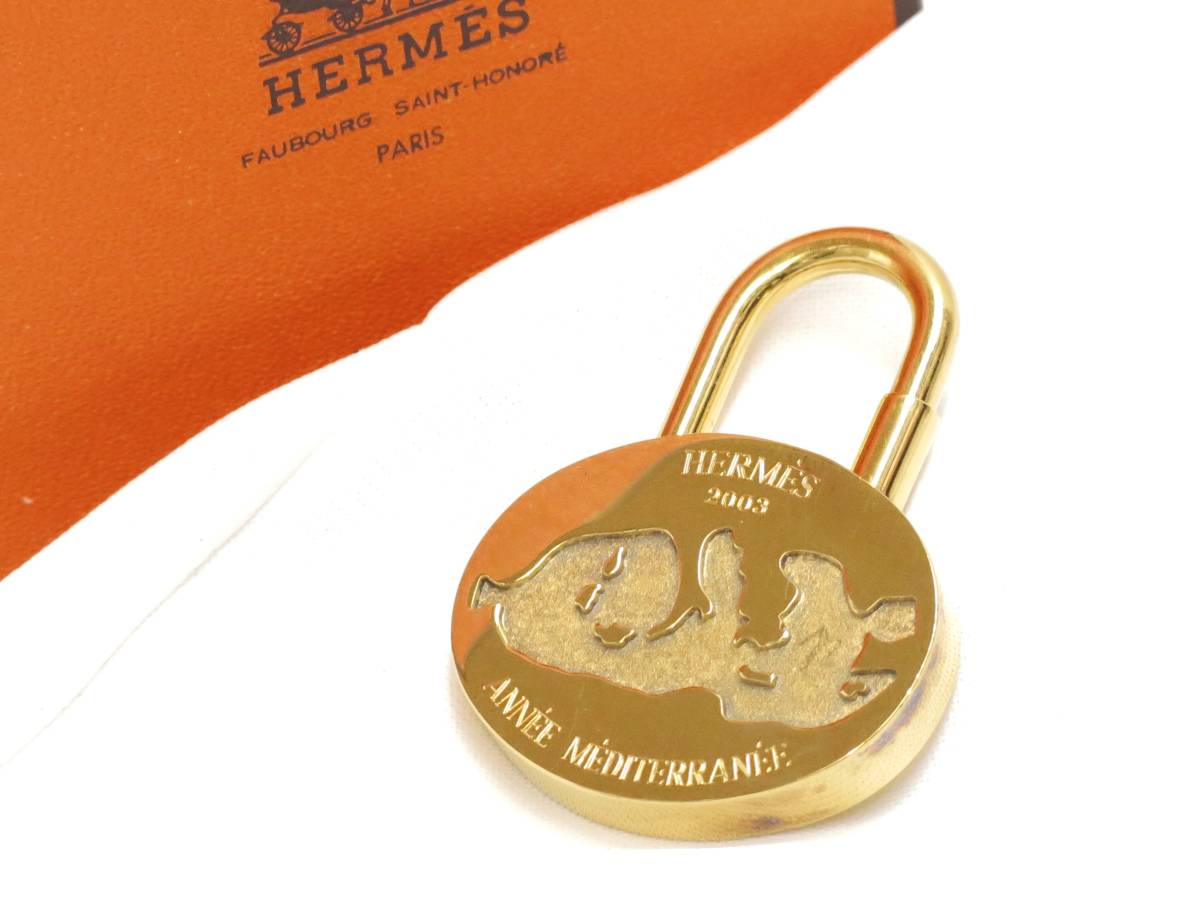 エルメス　カデナ　2003年　地中海　ゴールド色　HERMES　18672210