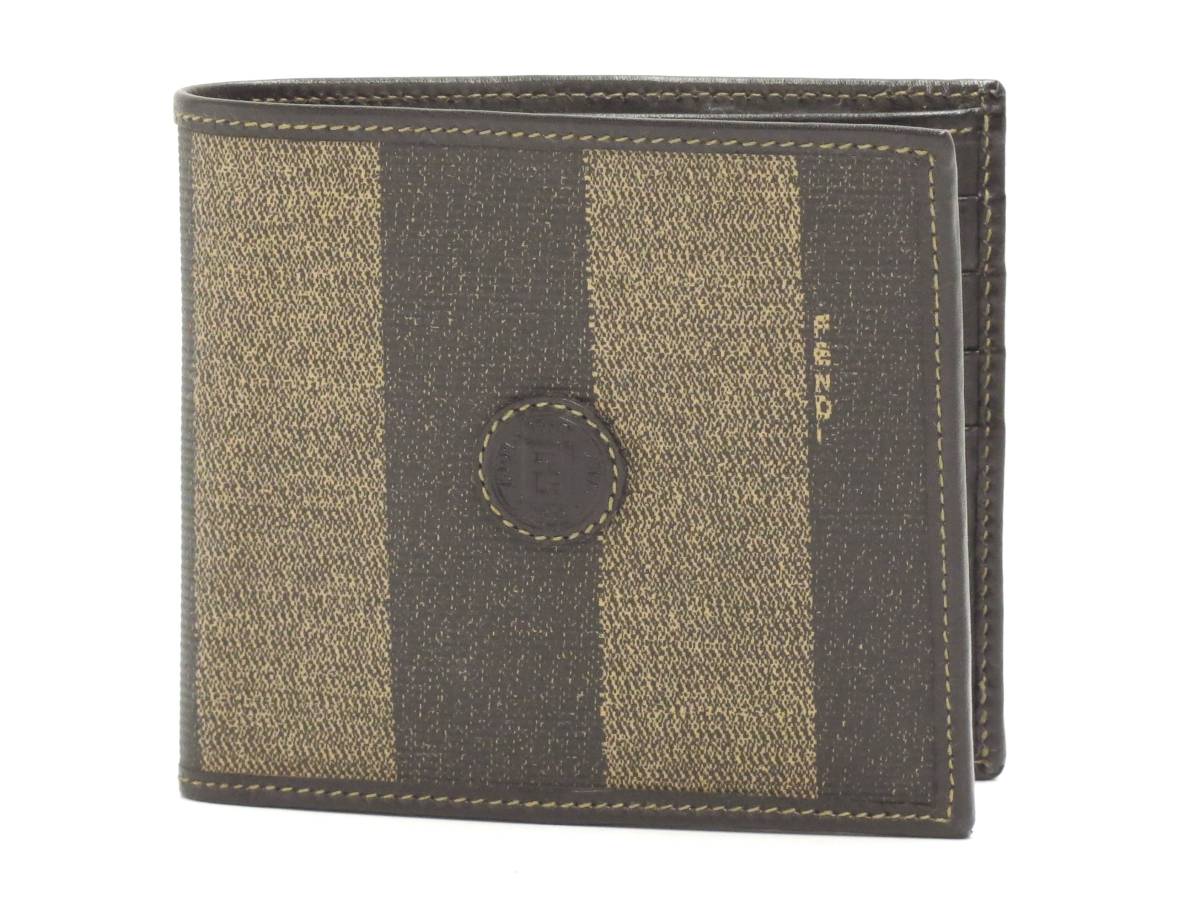 フェンディ　ペカン柄　二つ折り財布　FENDI　18672609
