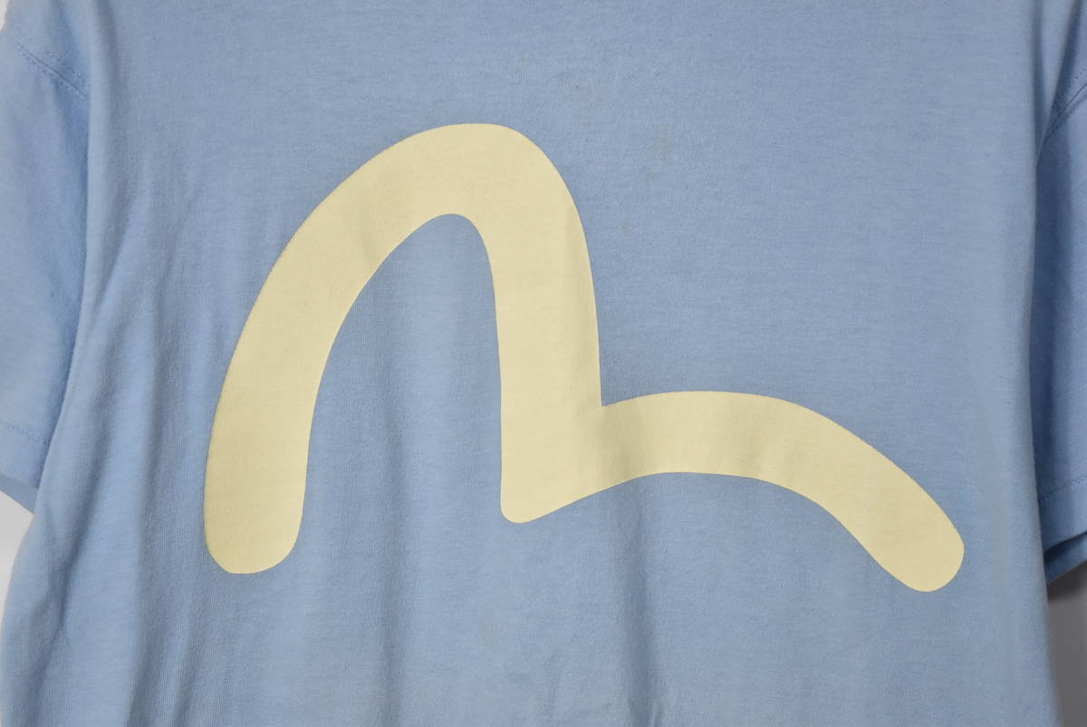 Evisu エヴィス 恵比寿 グラフィック ロゴ 半袖Tシャツ 27353 - 748 64_画像6