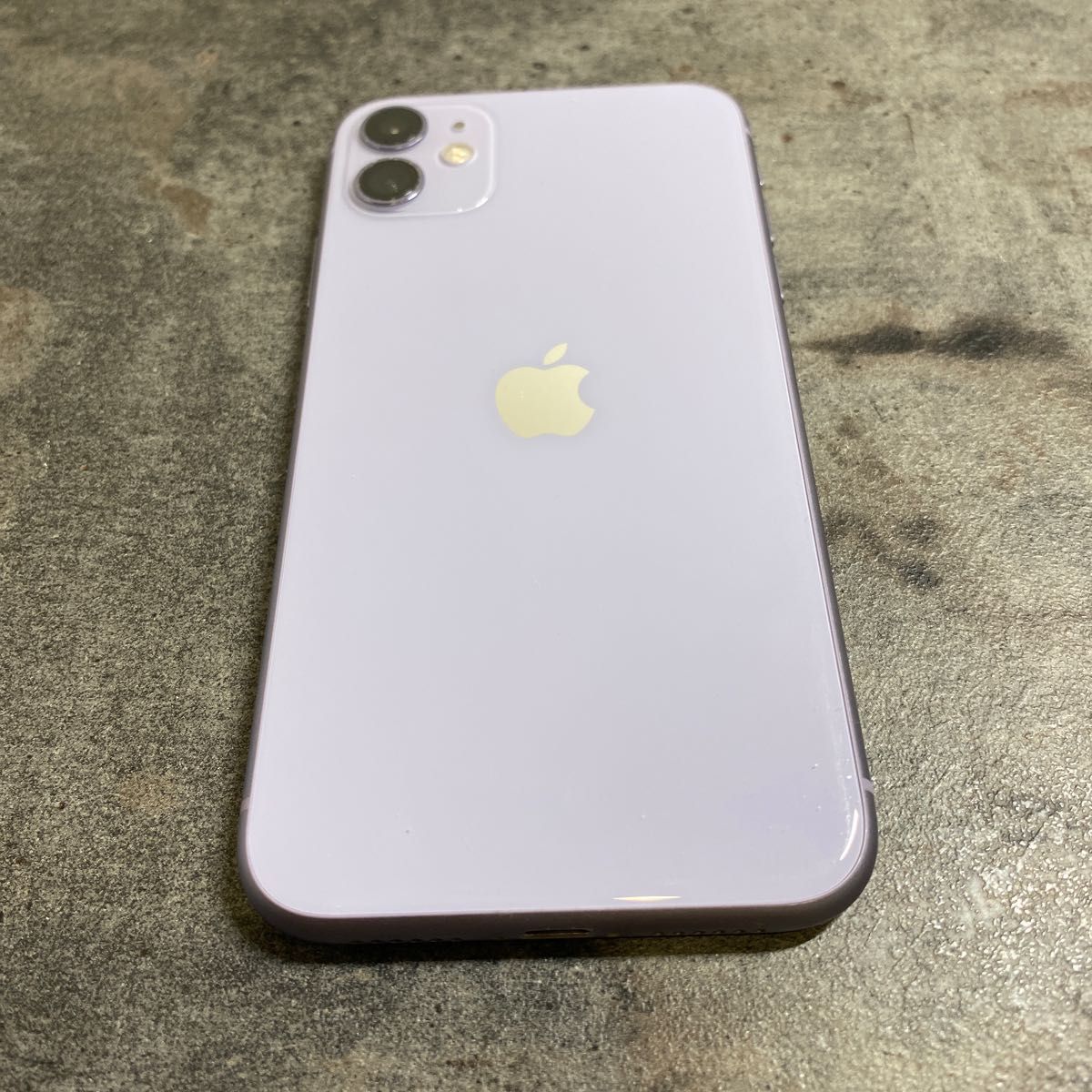 B美品】iPhone 11 パープル 256 GB SIMフリー 本体-