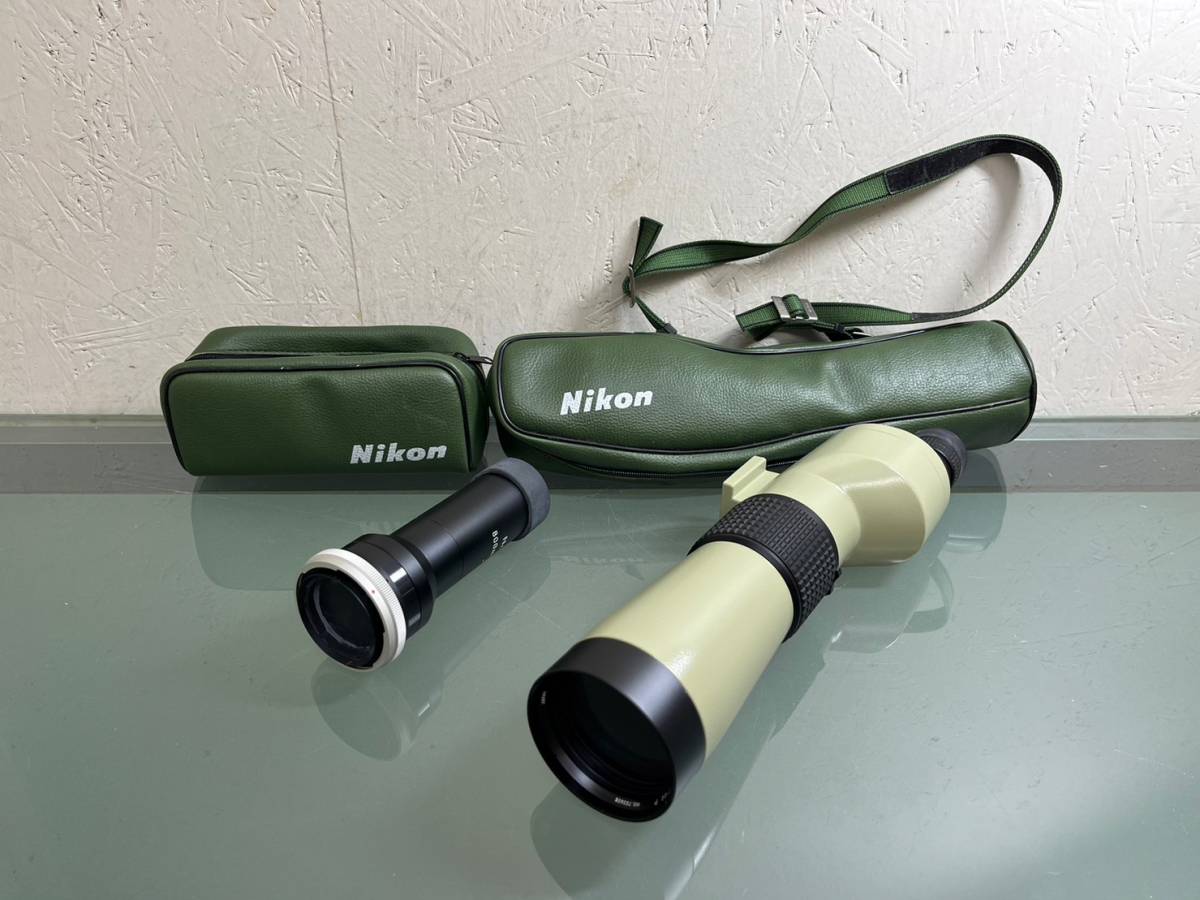 10-S93 単眼鏡 Nikon FIELDSCOPE ニコン フィールドスコープ D=60P 800