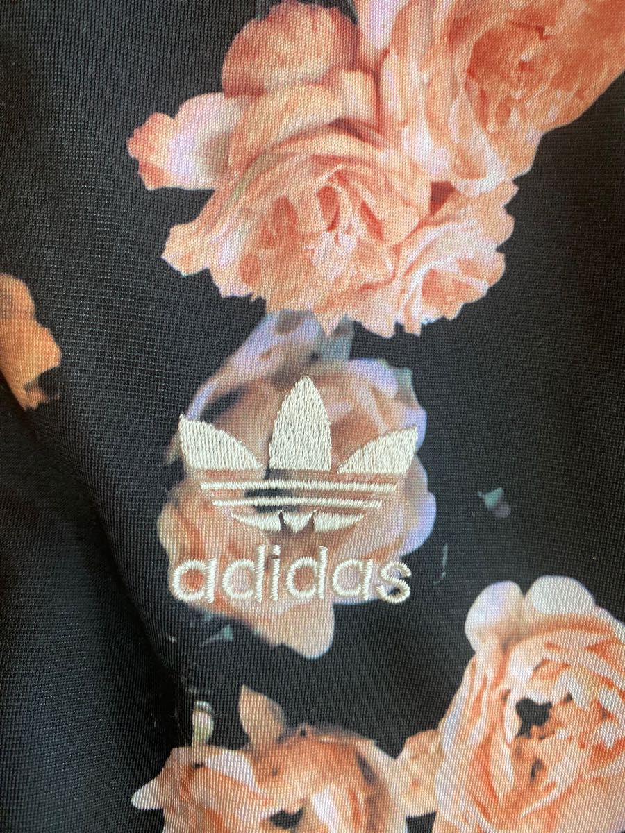 美品！adidas トラックジャケット　ジャージ　花柄