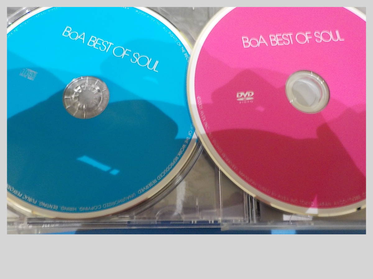 BoA 　ベスト　BEST　OF　SOUL　　初回限定CDアルバム+DVD 　ボア_画像2
