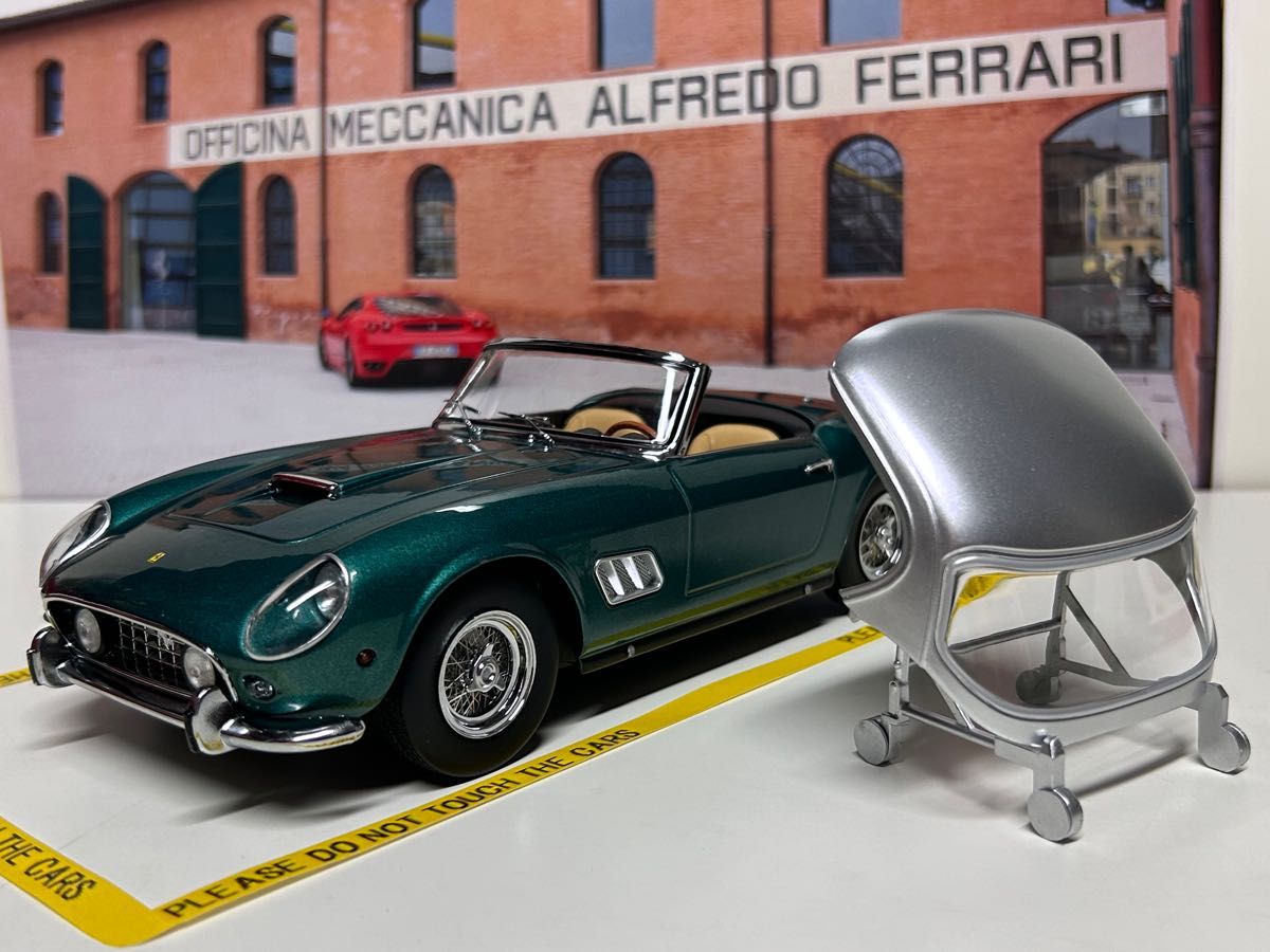 KK Scale 1/18 Ferrari 250 GT California Spyder 1960 グリーン　フェラーリ