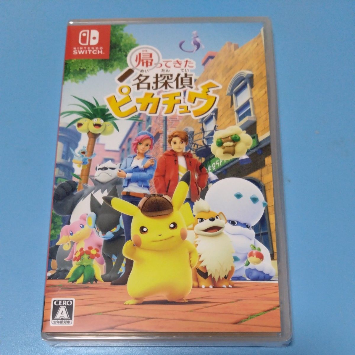 【Switch】 帰ってきた 名探偵ピカチュウ　新品未開封品　プロモカード付