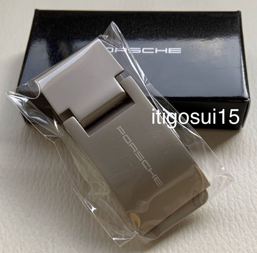 ★【未使用】ポルシェ PORSCHE★マネークリップ★ノベルティ★非売品_画像1