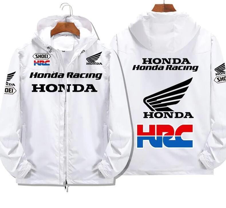 ホンダ Honda HRC スレーシング ジャケット バイクウエアグッズ 長袖 冬服 防風 厚手 秋冬新品_画像1