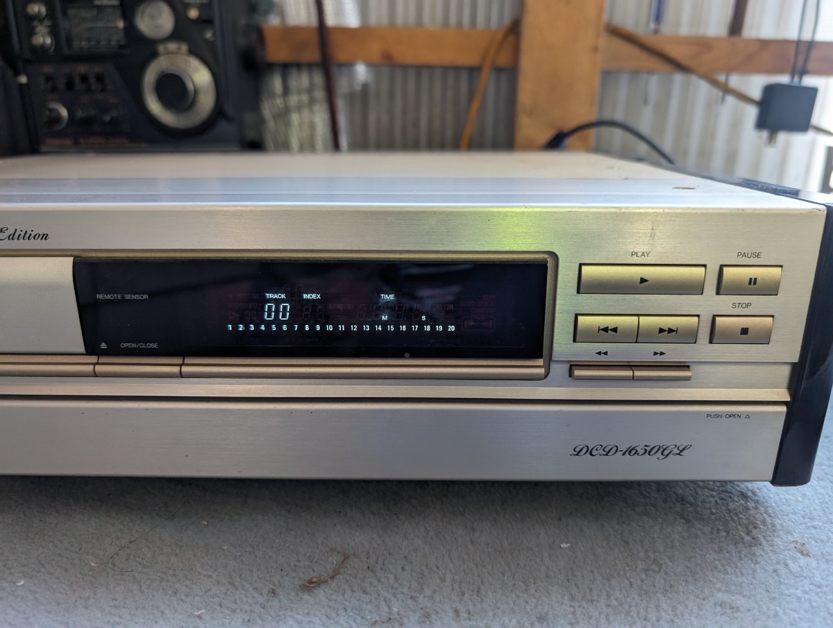 DENON　CDプレーヤー　DCD-1650GL　デノン　コロムビア　本体のみ_画像3