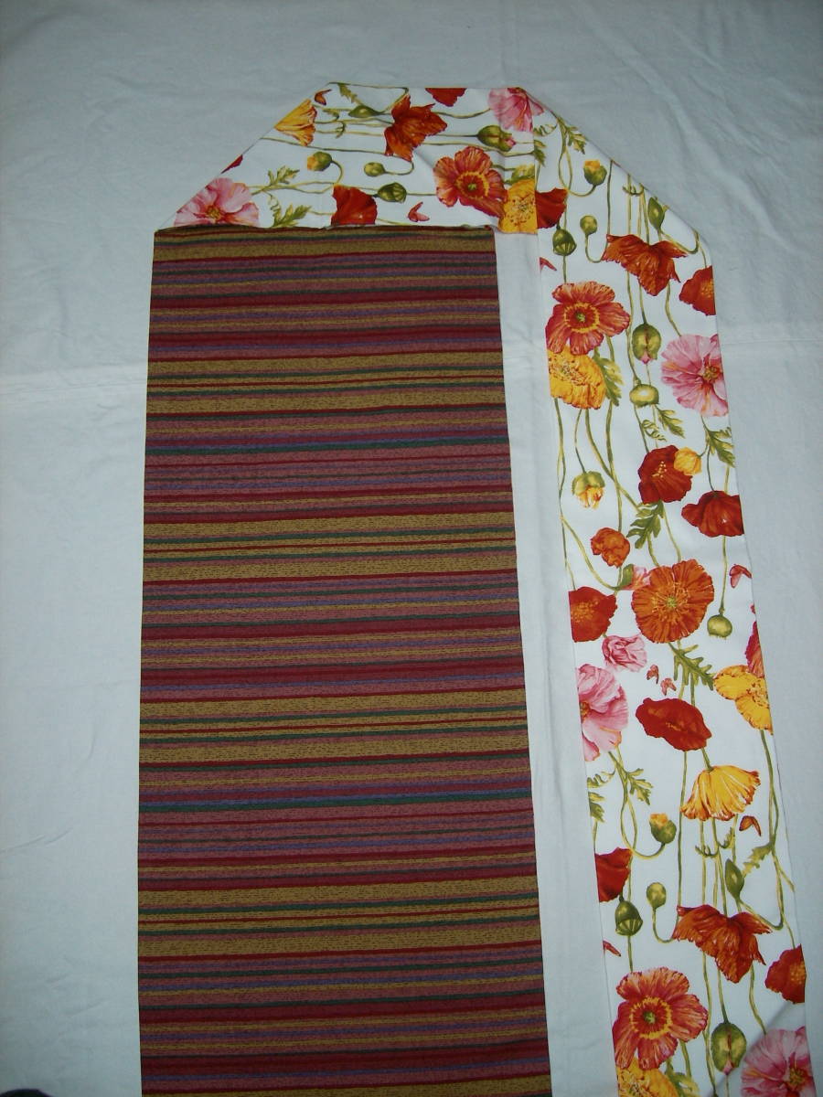 ヤフオク 新品手作り 綿九寸名古屋帯 白地にケシの花 ポピー ヤフオク 新品手作り 綿九寸名古屋帯 白地にケシの花 ポピー