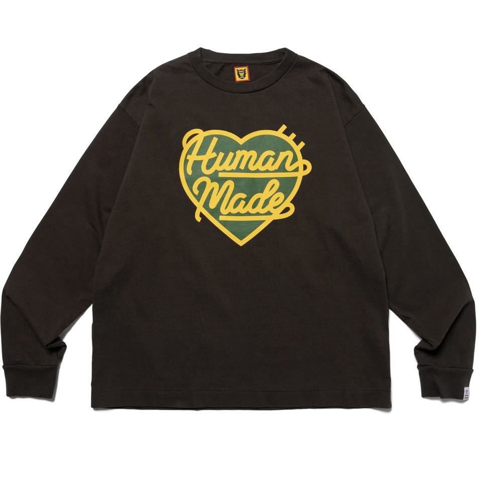 HUMAN MADE Graphic L/S T-Shirt #4 Black ヒューマンメイド ブラック　ロンT ブラック　黒　長袖