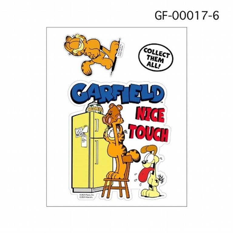 ガーフィールドステッカー（GF00017-6）_画像1
