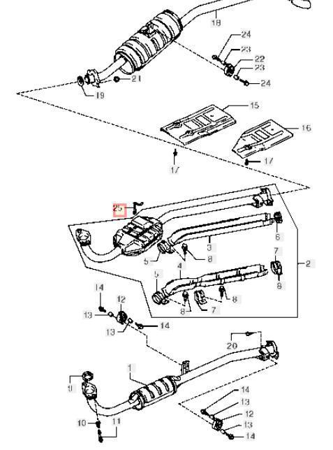 * новый товар не использовался товар * Suzuki Jimny оригинальный Thermo плавкий предохранитель сенсор JA11 JA12 JB31 JB32 muffler датчик температуры выхлопных газов промежуточный труба 