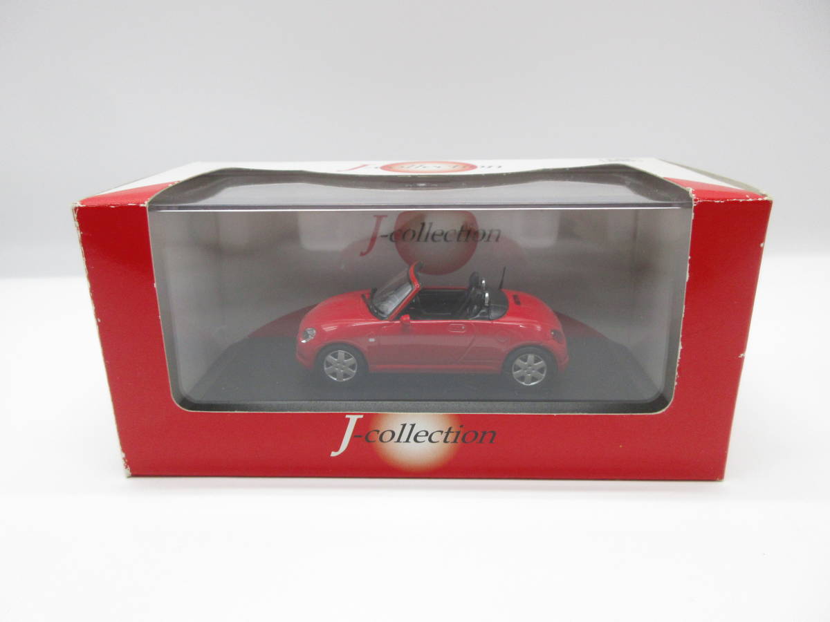 1/43 京商 J-collection　ダイハツ コペン DAIHATSU COPEN　ミニカー　レッド_画像1