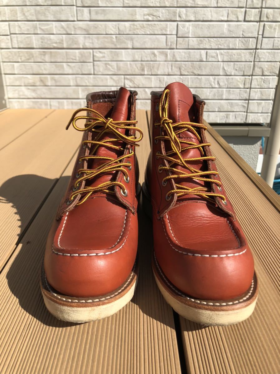 卸売 刺繍羽タグ RED WING レッドウィング 8179 黒セッター ７.5E ２５