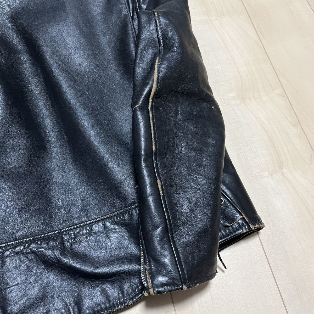 茶芯 schott ショット 70's 牛タグ ワンスター ビンテージ 36 茶芯 schott ショット 70's 牛タグ ワンスター ビンテージ 36