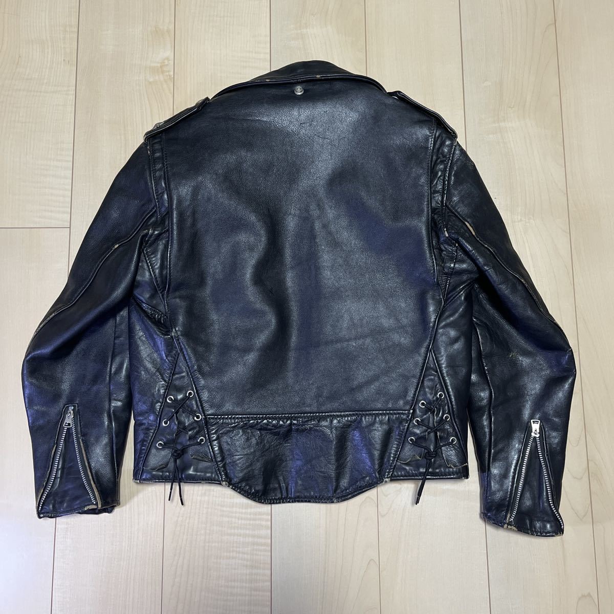 ✨極希少✨Schott ダブルライダース レザー 牛タグ vintage 36-