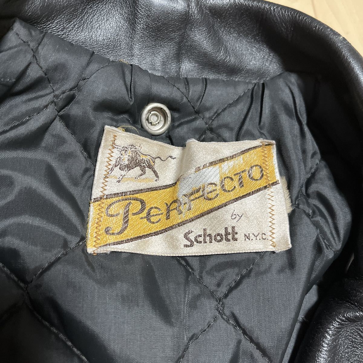 茶芯 schott ショット 70's 牛タグ ワンスター ビンテージ 36 茶芯 schott ショット 70's 牛タグ ワンスター ビンテージ 36