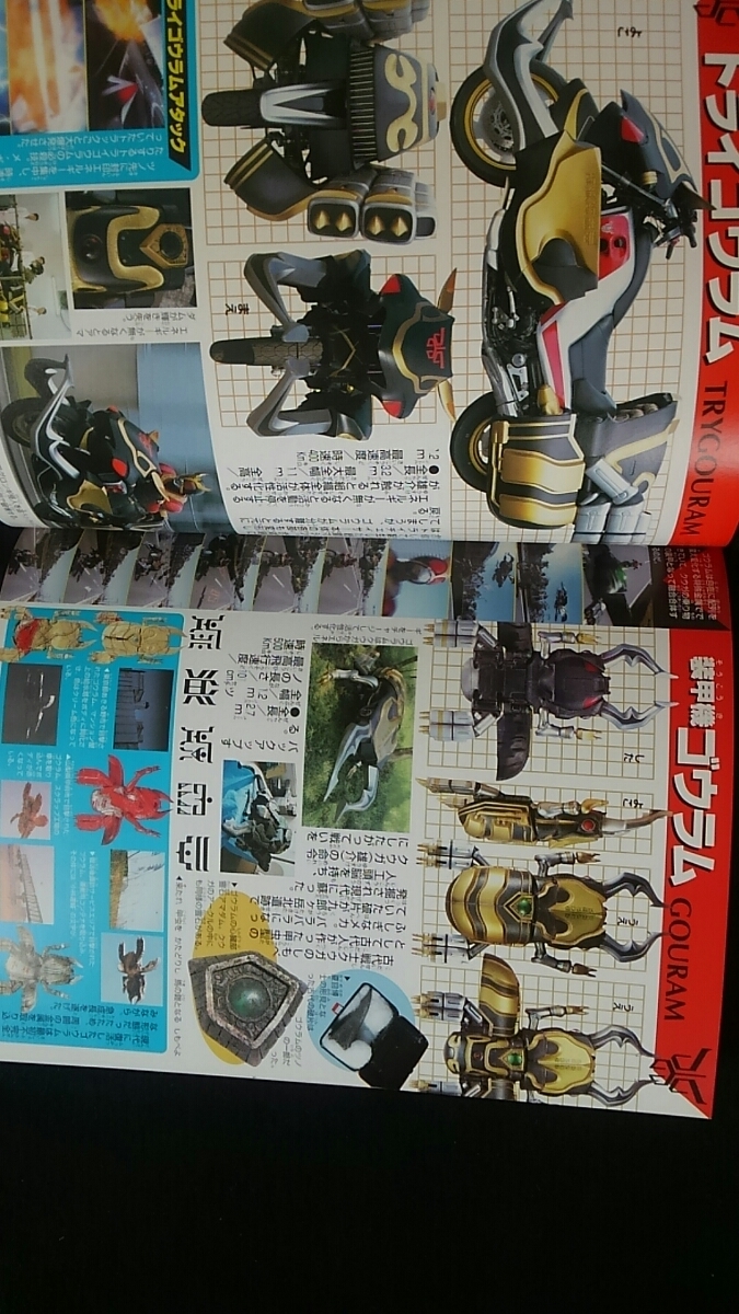 仮面ライダークウガ　超全集　上巻　ストーリー　キャラクター図鑑　舞台裏　幼児　特撮　ポスター付き　マイティフォーム　即決　_画像8