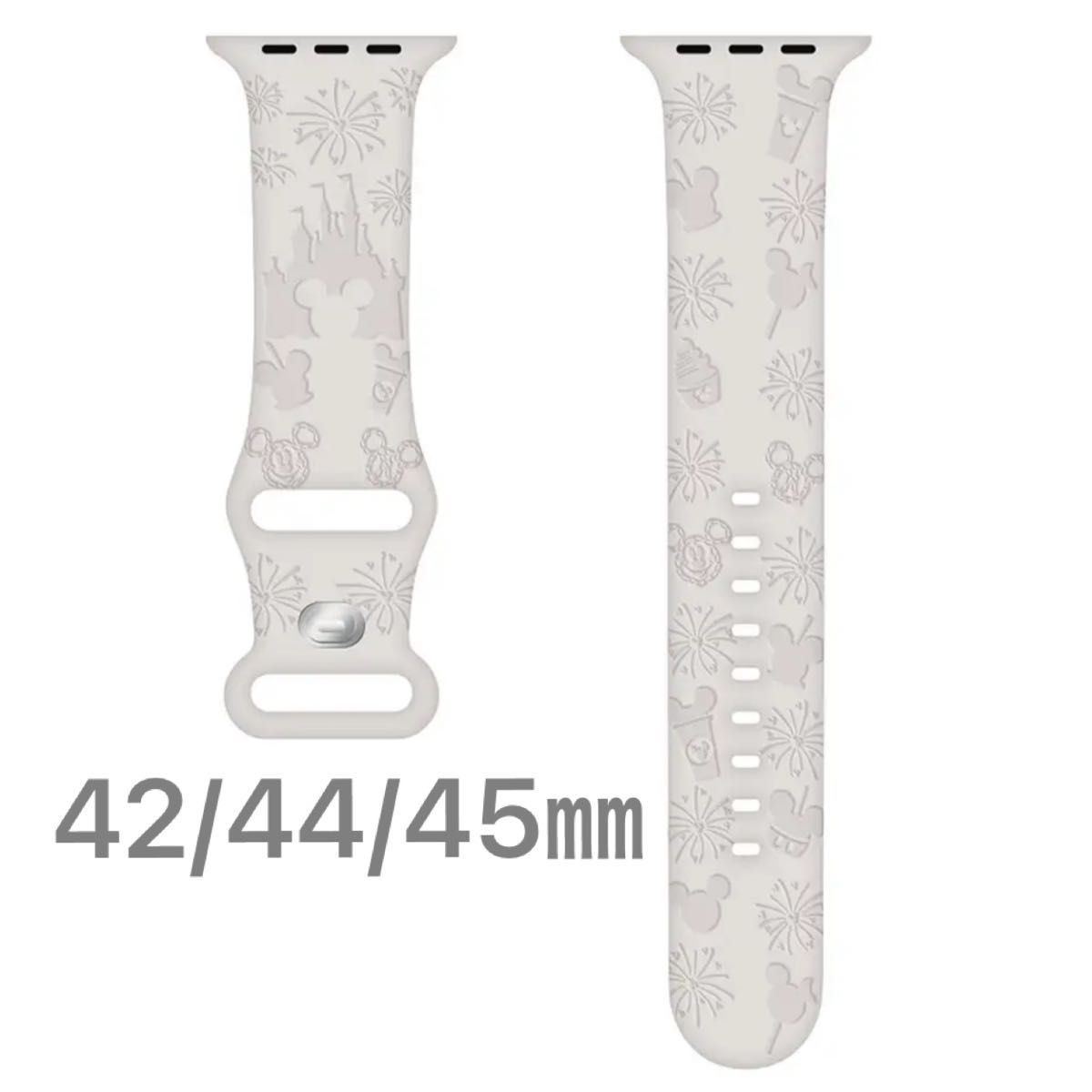 Apple Watch バンド ディズニー ミッキー ミニー 42/44/45 Apple Watch バンド ディズニー ミッキー ミニー 42/44/45
