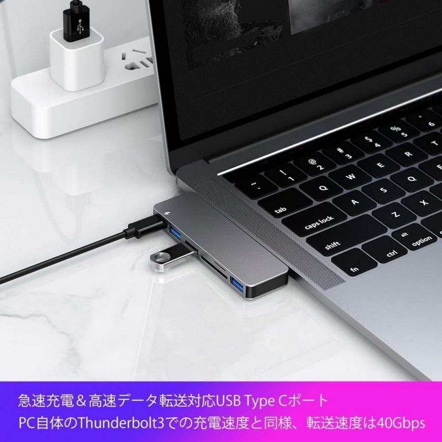 USB TypeCハブMacBookPro/Air 6-IN-1USB-Cハブ_画像4