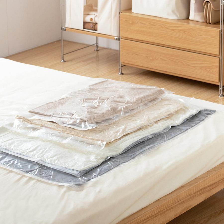  вакуумный мешок 80*110cm 2 листов ввод прозрачный вакуумный пакет для постели одежда вакуумный мешок вакуум 