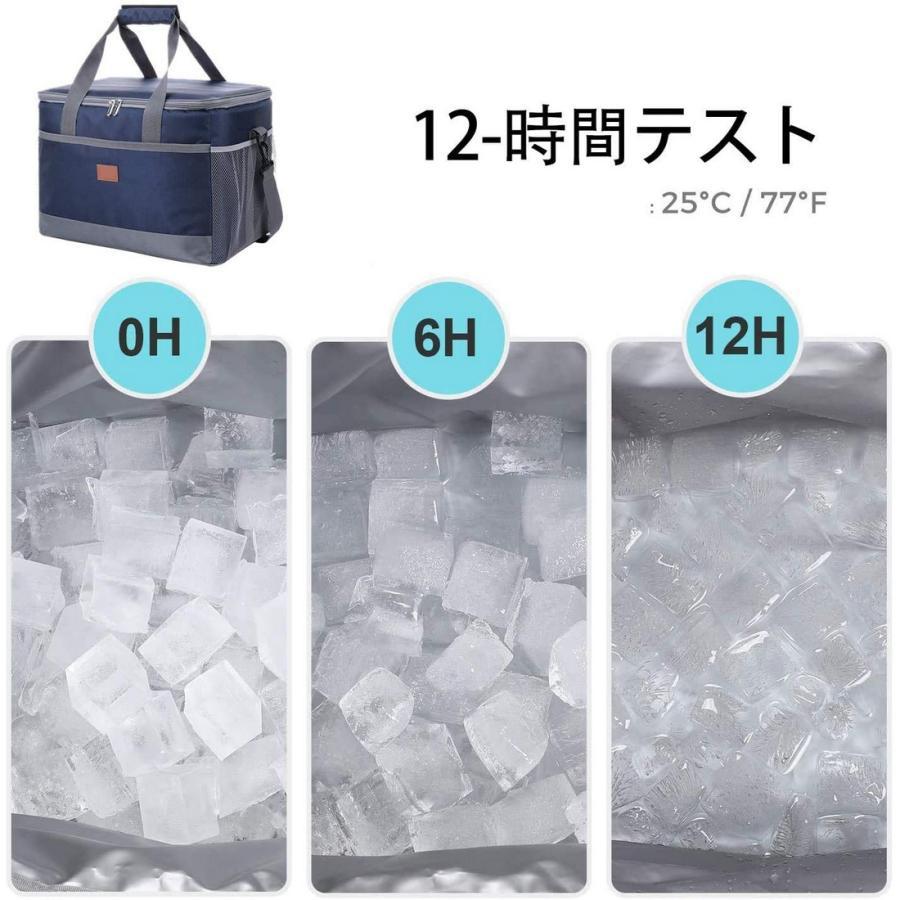 クーラーボックス 33L ブルー 保冷バッグ 保温バッグの画像7