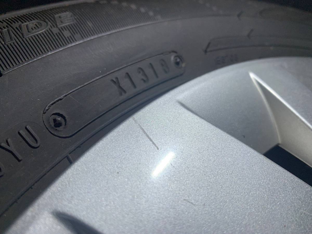 Y261 175/65R15 84H DUNLOP ダンロップ 2018年 PCD100 4H 5J SUZUKI スイフト 2本セット キャップ付き_画像6