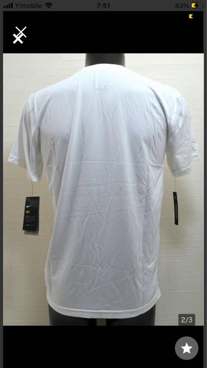 ★【NIKE ナイキ】半袖Tシャツ CZ5313-100 2XLサイズ