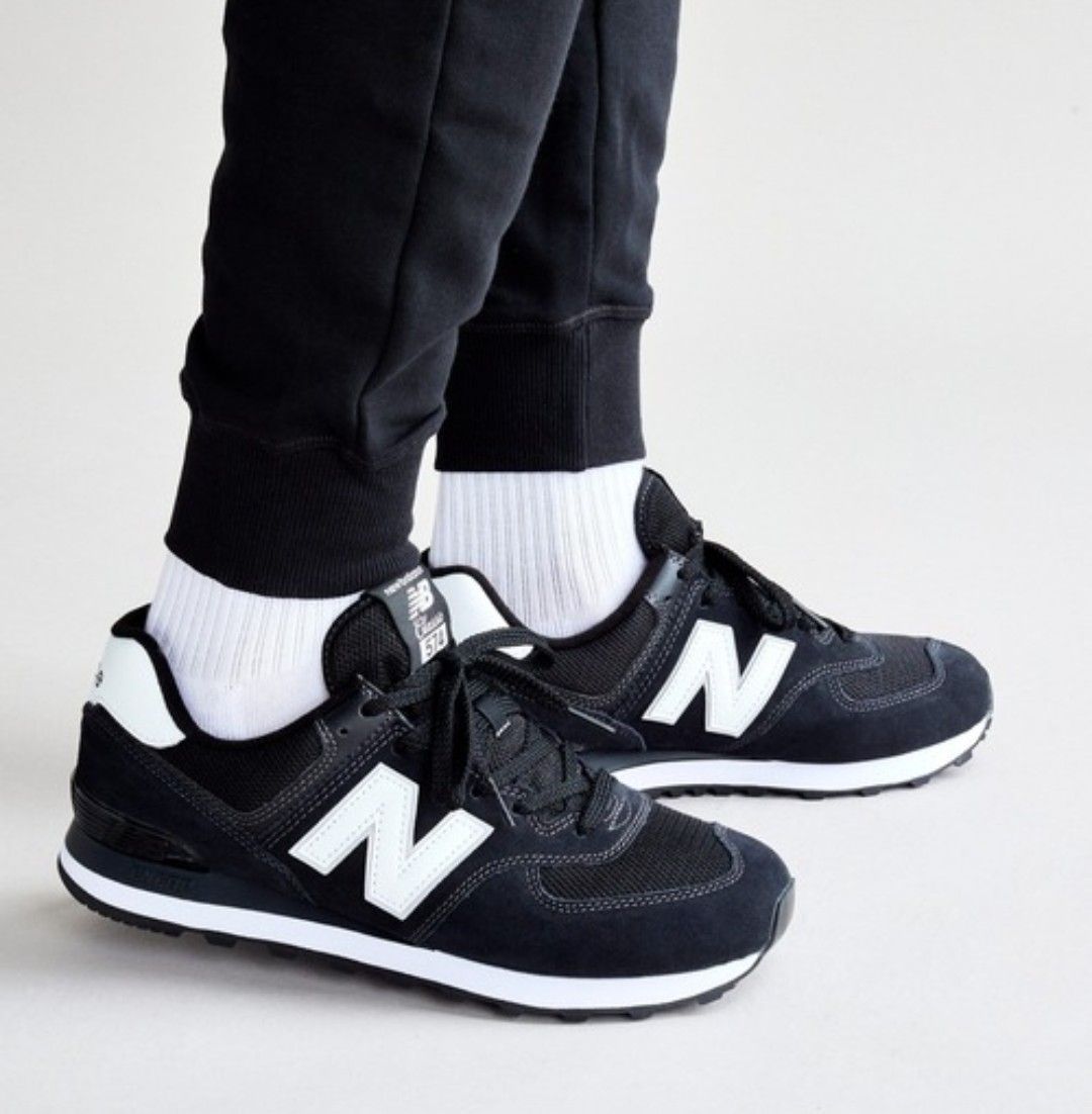 ニューバランス　スニーカー　ML574　ブラック　EE2　27cm　New Balance