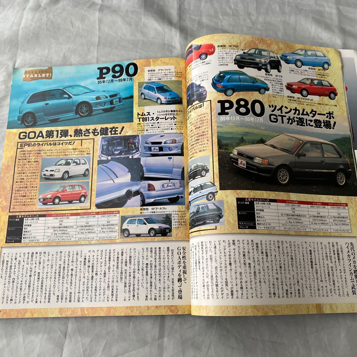 ■J's tipo■スターレットよ、永遠に■三菱スタリオン■マツダスピード■1999年_画像5