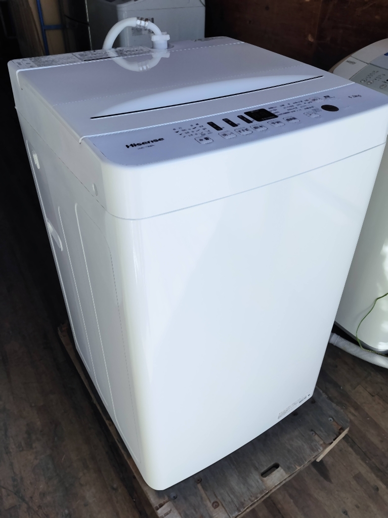 500円引きクーポン】 【HM1003B】Hisense 全自動洗濯機 5.5kg 2020年製