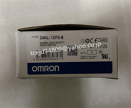 お手頃価格 新品　OMRON/オムロン セーフティドアスイッチ　保証付き 小形電磁ロック 　D4NL-1DFG-B その他