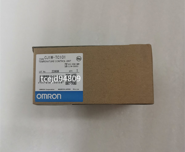 新品　OMRON/オムロン 　CJ1W-TC101 　温度調節ユニット　 保証付き