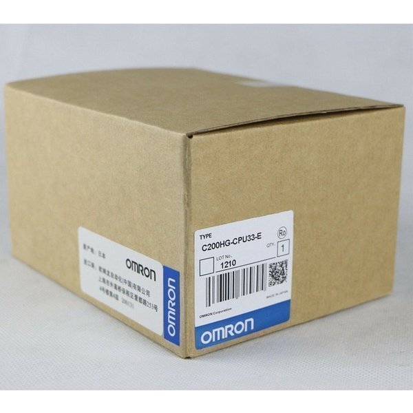 新品　OMRON/オムロン 　CPUユニット　C200HG-CPU33-E　保証付き