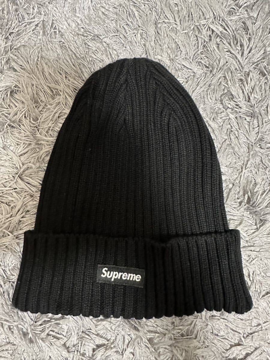 supreme Loose Gauge Beanie Black ルーズ ゲージ ビーニー ニット帽