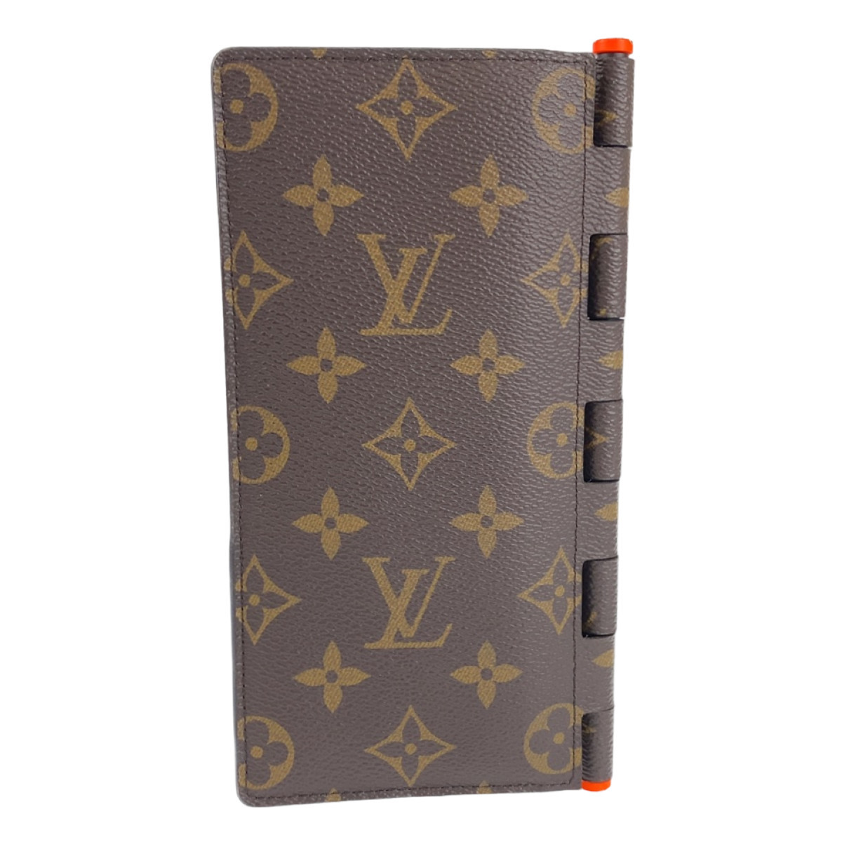 LOUIS VUITTON ルイヴィトン モノグラム ソーラーレイ ポルトフォイユブラザ ブラウン 茶色 PVC M67449 長財布 札入れ レディース 403786_画像3