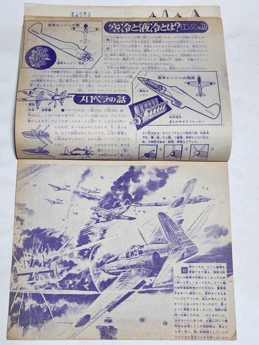 55 Showa era 37 year 9 month number boy appendix Golden book heaven. . person this is empty middle war Japan .. machine. No.1. dragon falling umbrella squad 