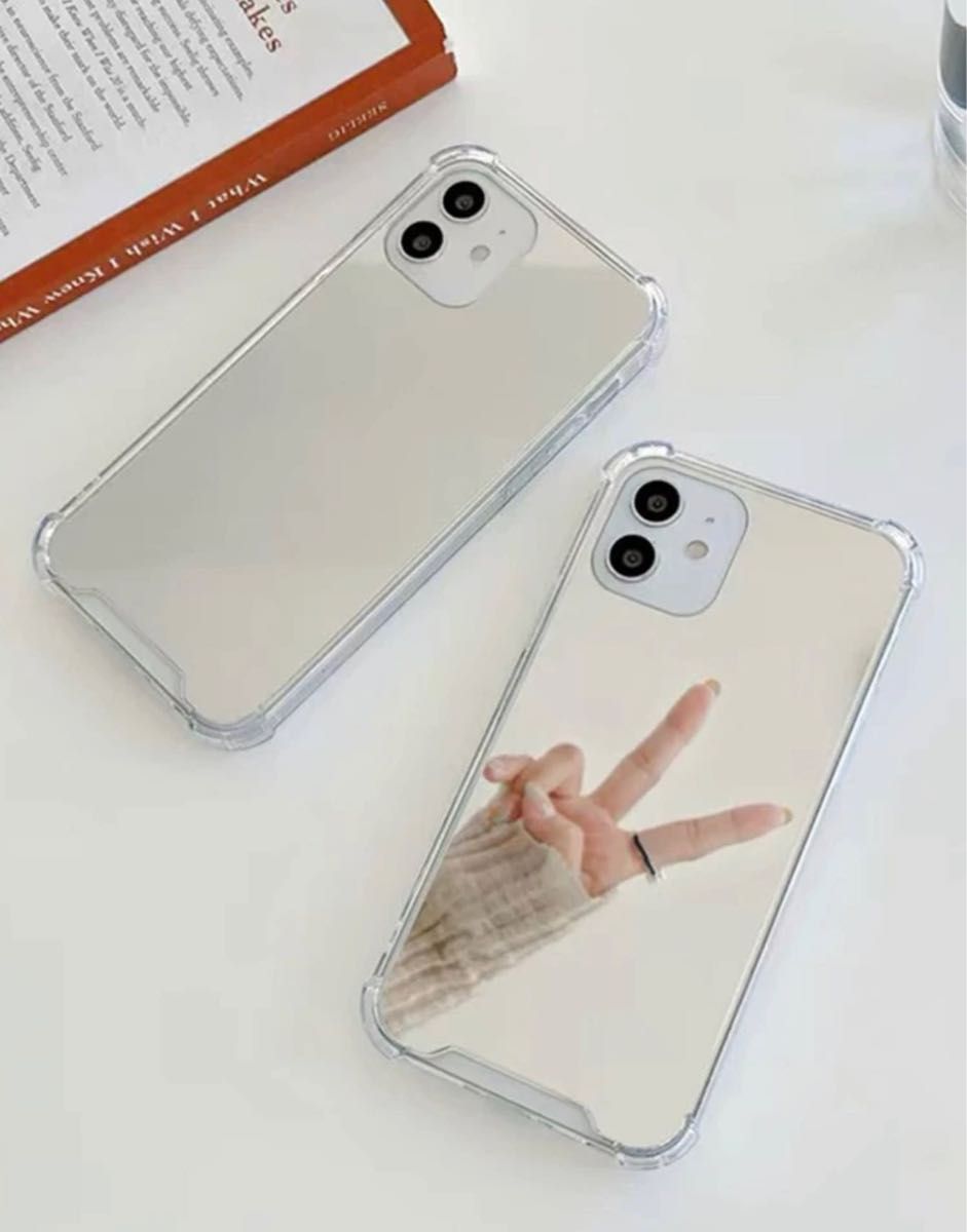 【新品】iPhone12／12pro 携帯 カバー ミラーフォン ケース