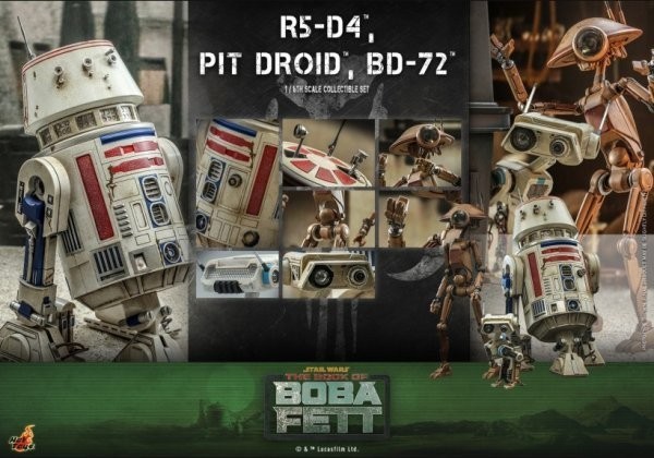 大切な (3体セット) R5-D4&ピット・ドロイド&BD-72 ボバ・フェット 1