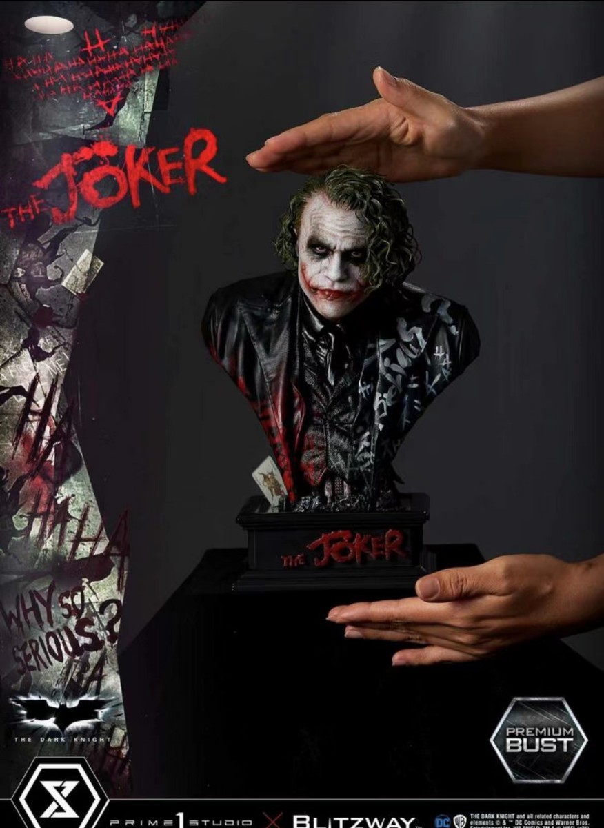 Prime 1 Studio x Blitzway ザ・ジョーカー The Joker 26cm胸像 プレミアムバスト 新品未開封 正規品(検 Hottoys Inart