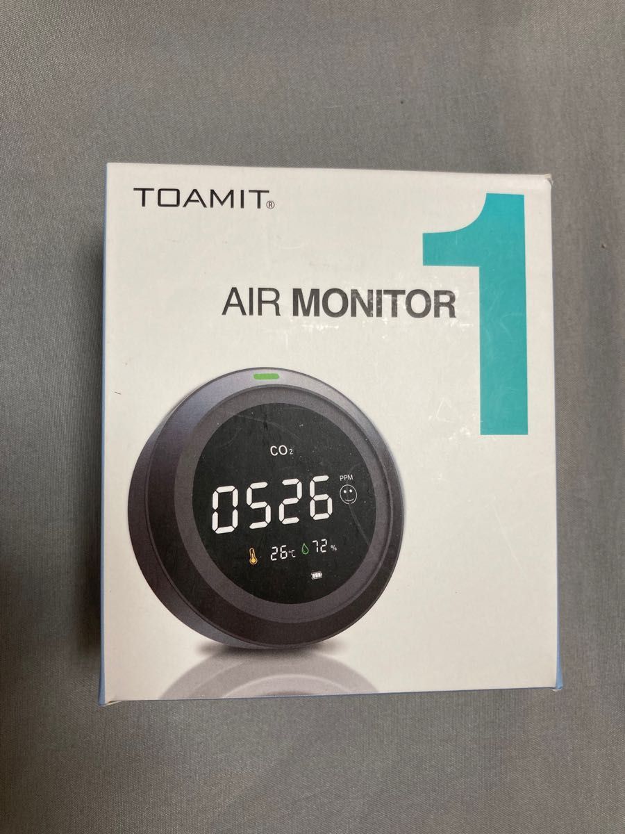 TOAMIT 東亜産業 二酸化炭素濃度測定器 AIR MONITOR1 CO2マネージャー CO2センサー CO2濃度測定器