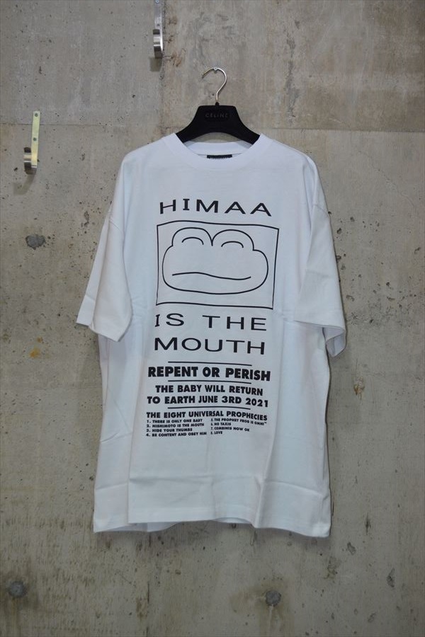 ニシモト イズ ザ マウス　HIMAA S/S TEE NIMHM-00　NISHIMOTO IS THE MOUTH　半袖　Ｔシャツ　2XL D4216_画像1