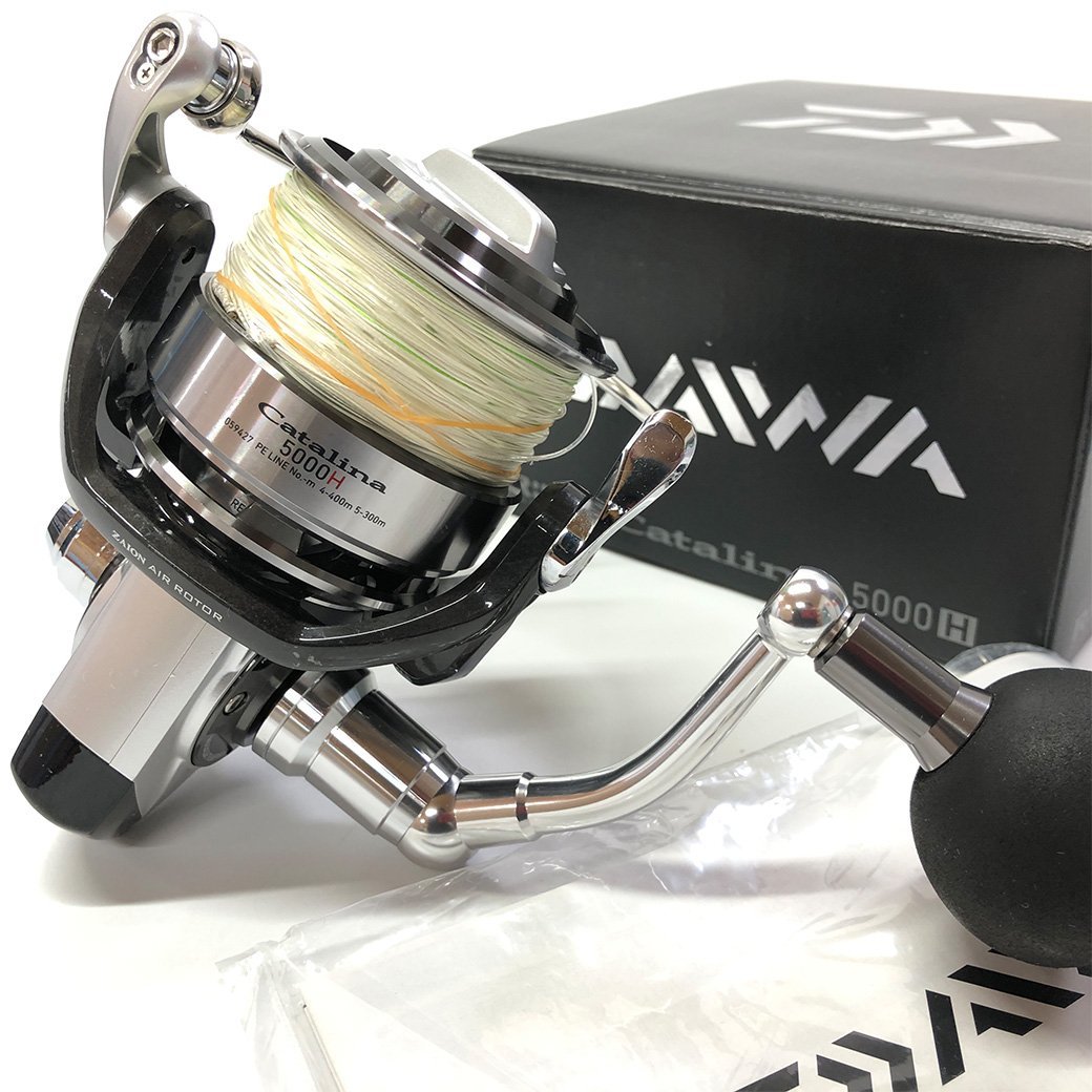 超可爱 00059427 CATALINA |DAIWA 箱 スピニングリール 5000H