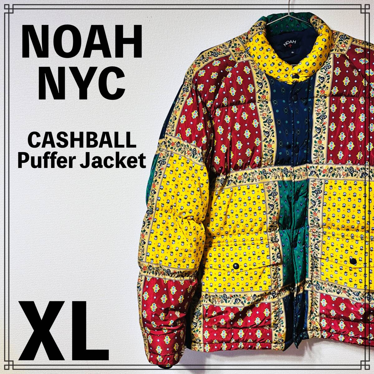 試着のみ】NOAH NYC CASHBALL Puffer Jacket XLサイズ ノア 試着のみ】NOAH NYC CASHBALL Puffer Jacket XLサイズ ノア