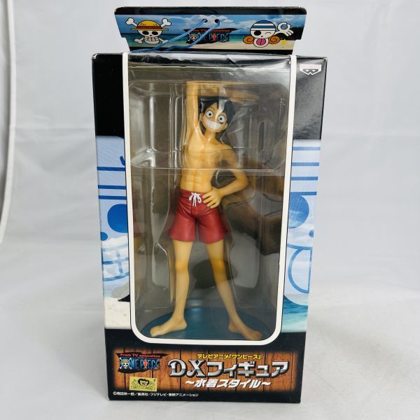 ◆新品◆ ONE PIECE Luffy figure ワンピース ルフィ フィギュア テレビアニメ DXフィギュア 水着スタイル ONEPIECE_画像1